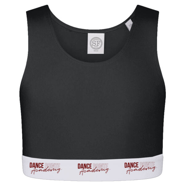 Youth Contrast Crop Top Thumbnail